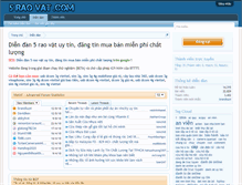 Tablet Screenshot of 5raovat.com